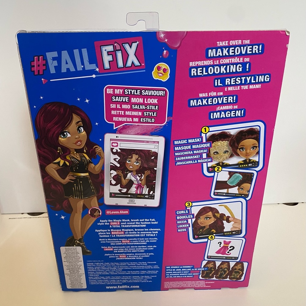 Fail Fix Take Over The Makeover Doll Loves Glam - Picture 4 of 6
